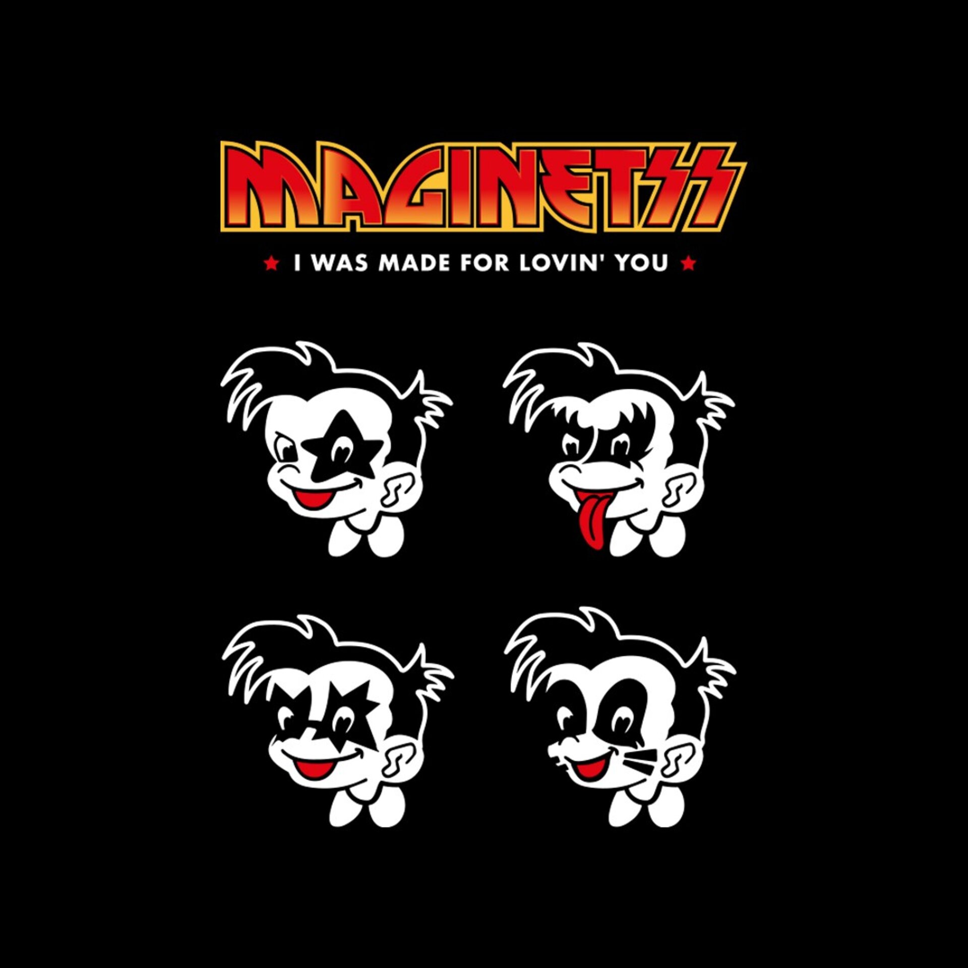 Tote bag Maginets Kiss style - 3