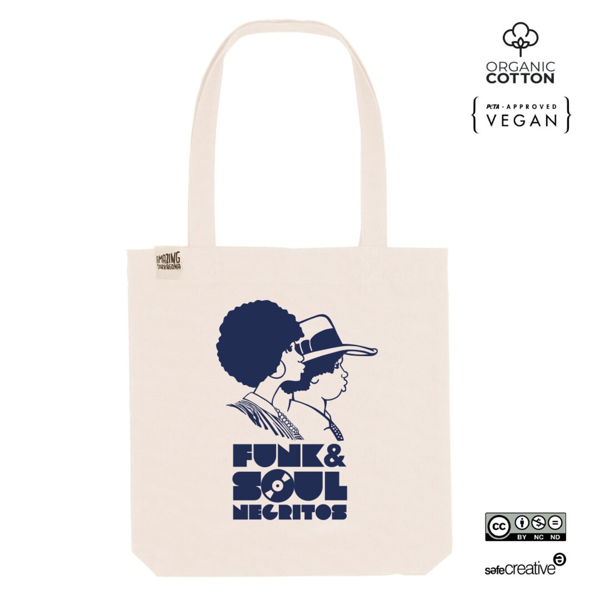 Tote bag Funk&Soul gegants Negritos de Tarragona - 3