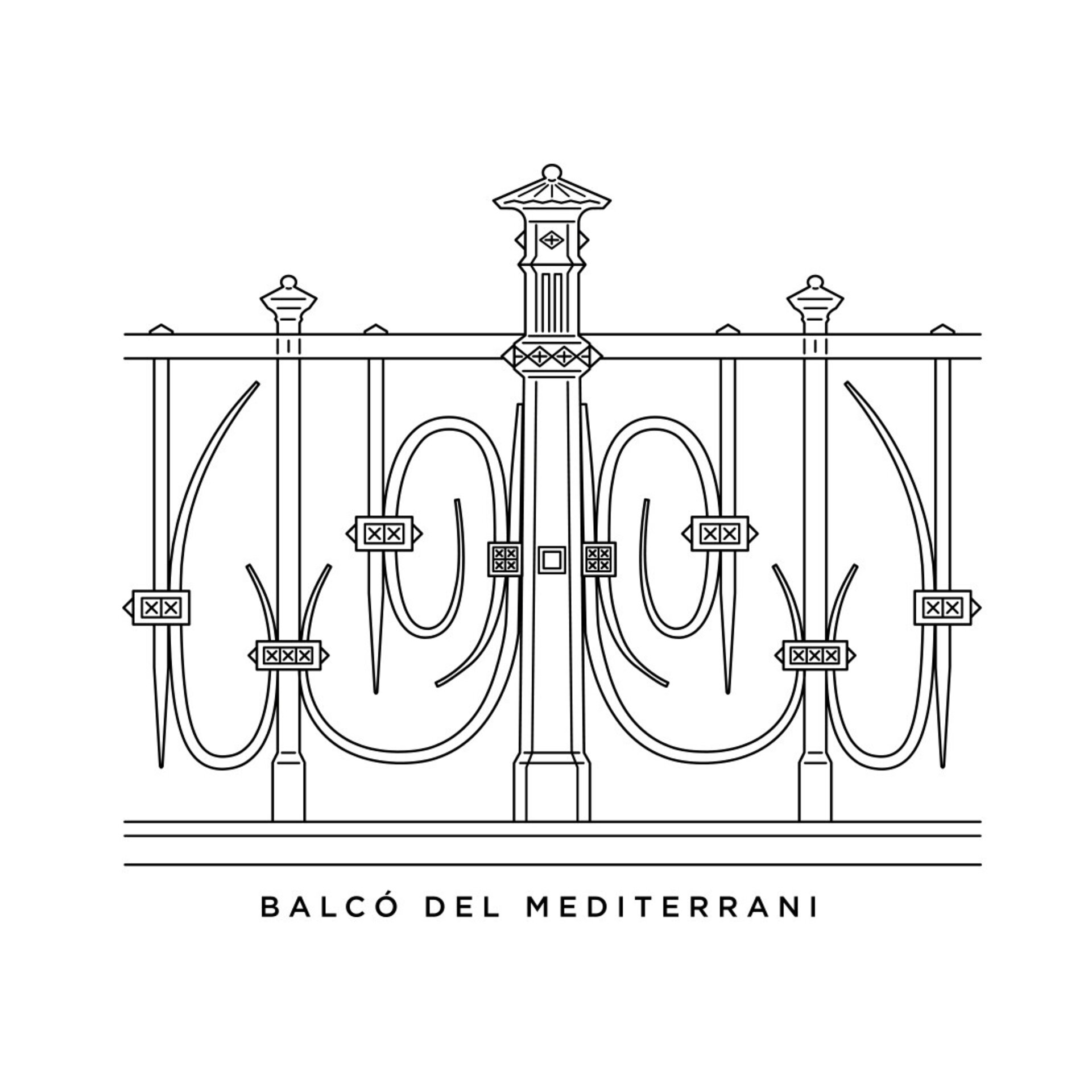 Tote bag Balcó del Mediterrani - 5