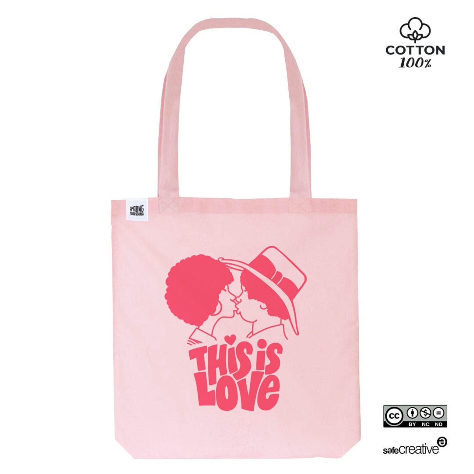 Tote bag negritos de Tarragona in love - 2