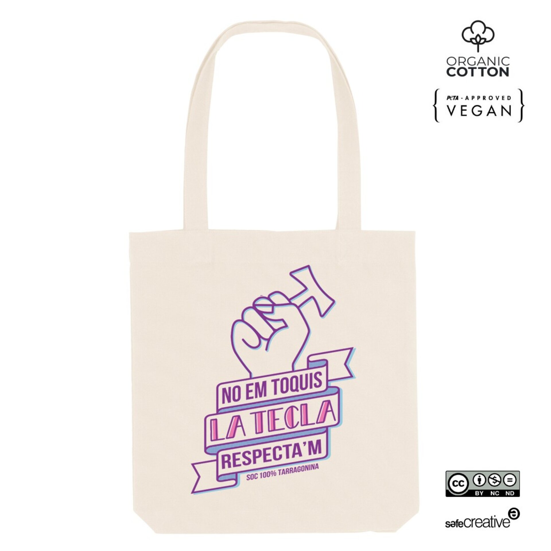Tote bag no em toquis la tecla! - 2