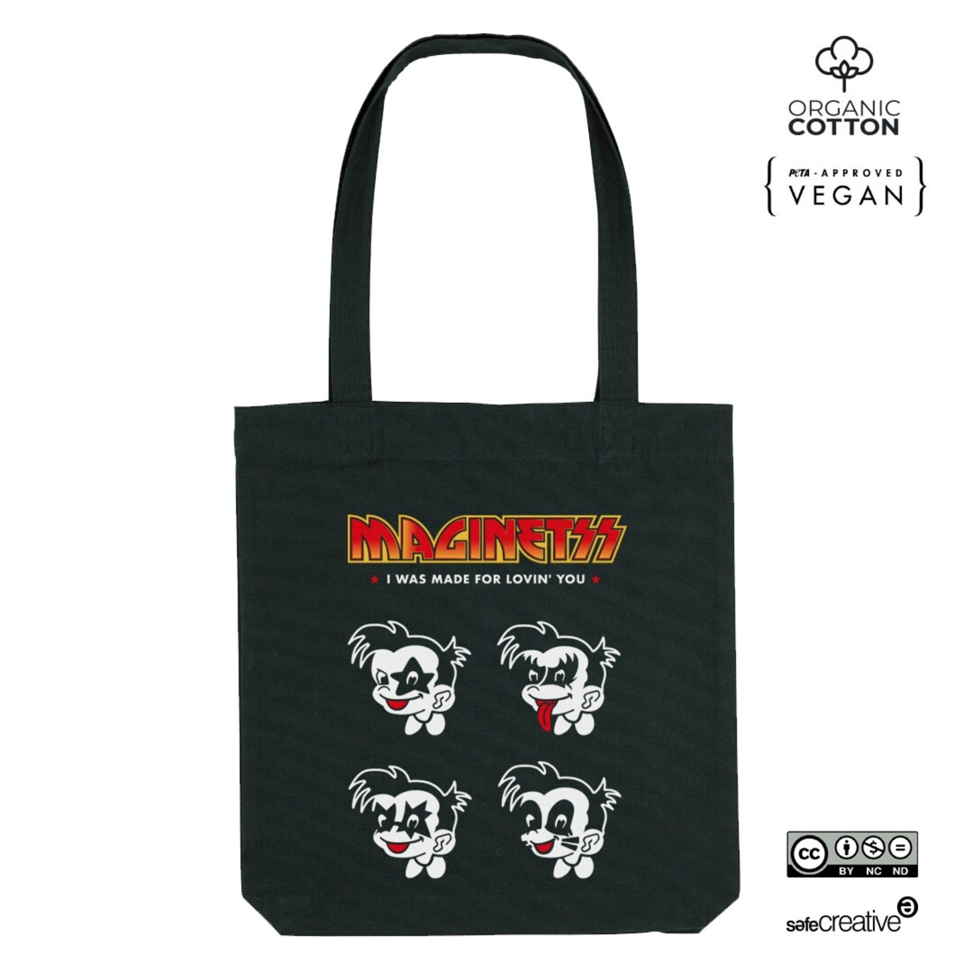 Tote bag Maginets Kiss style - 2