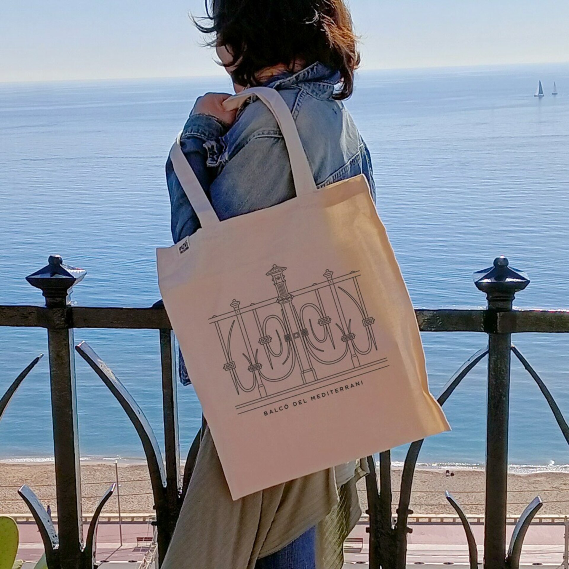 Tote bag Balcó del Mediterrani - 2