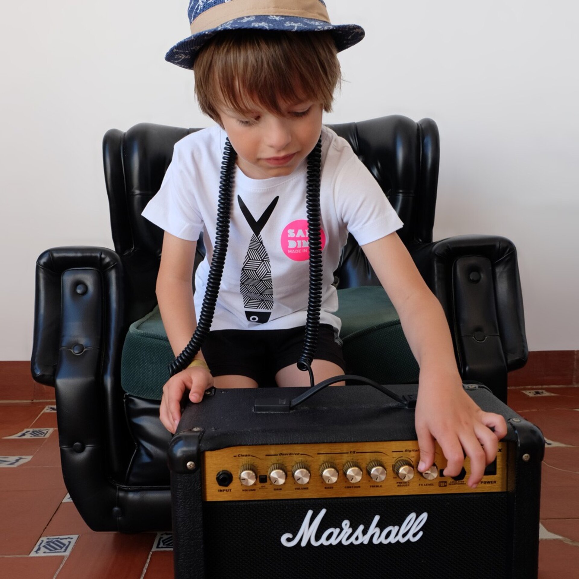 Samarreta Corbata Sardina de Tarragona kids - 3