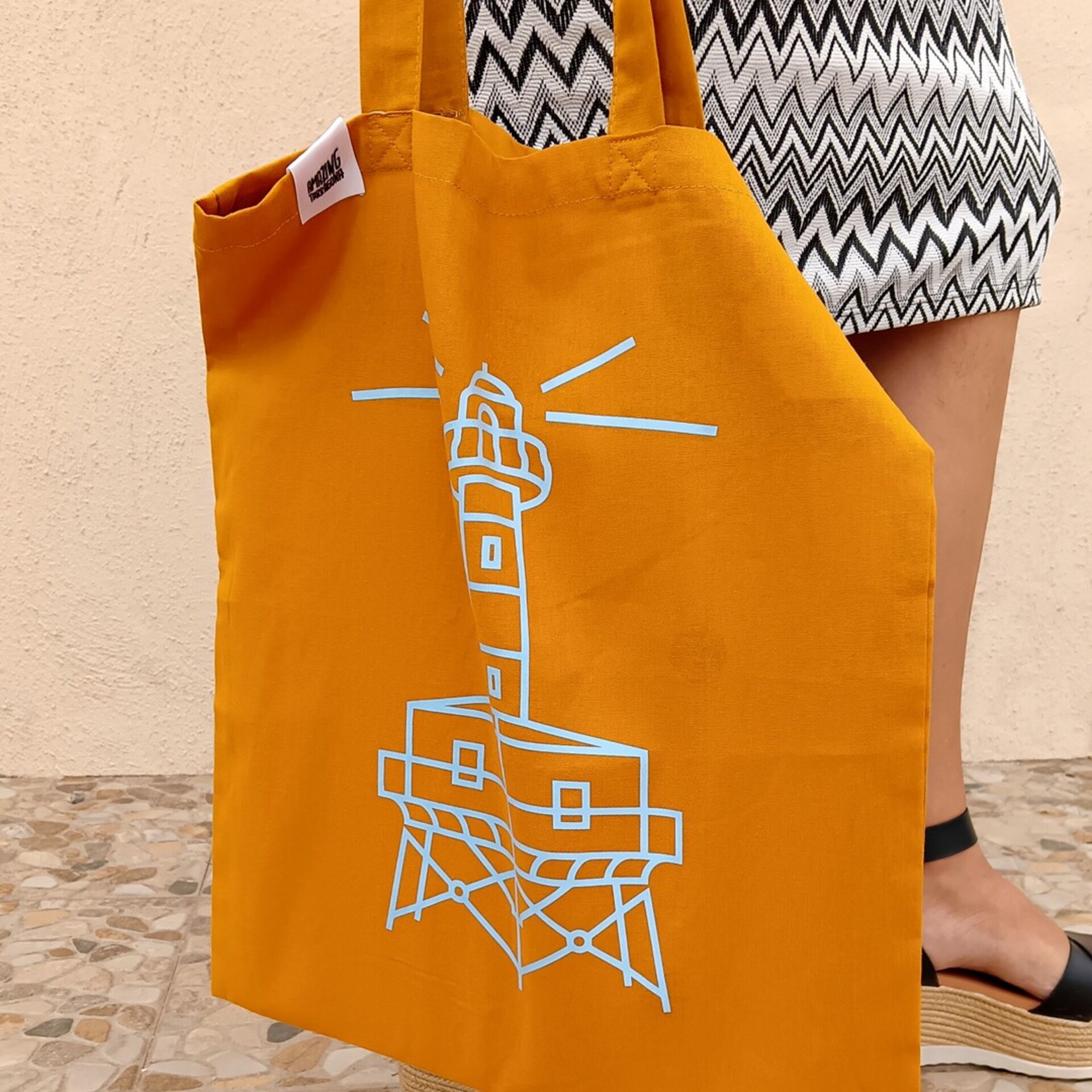 Tote bag Far de la Banya Port Tarragona - 3