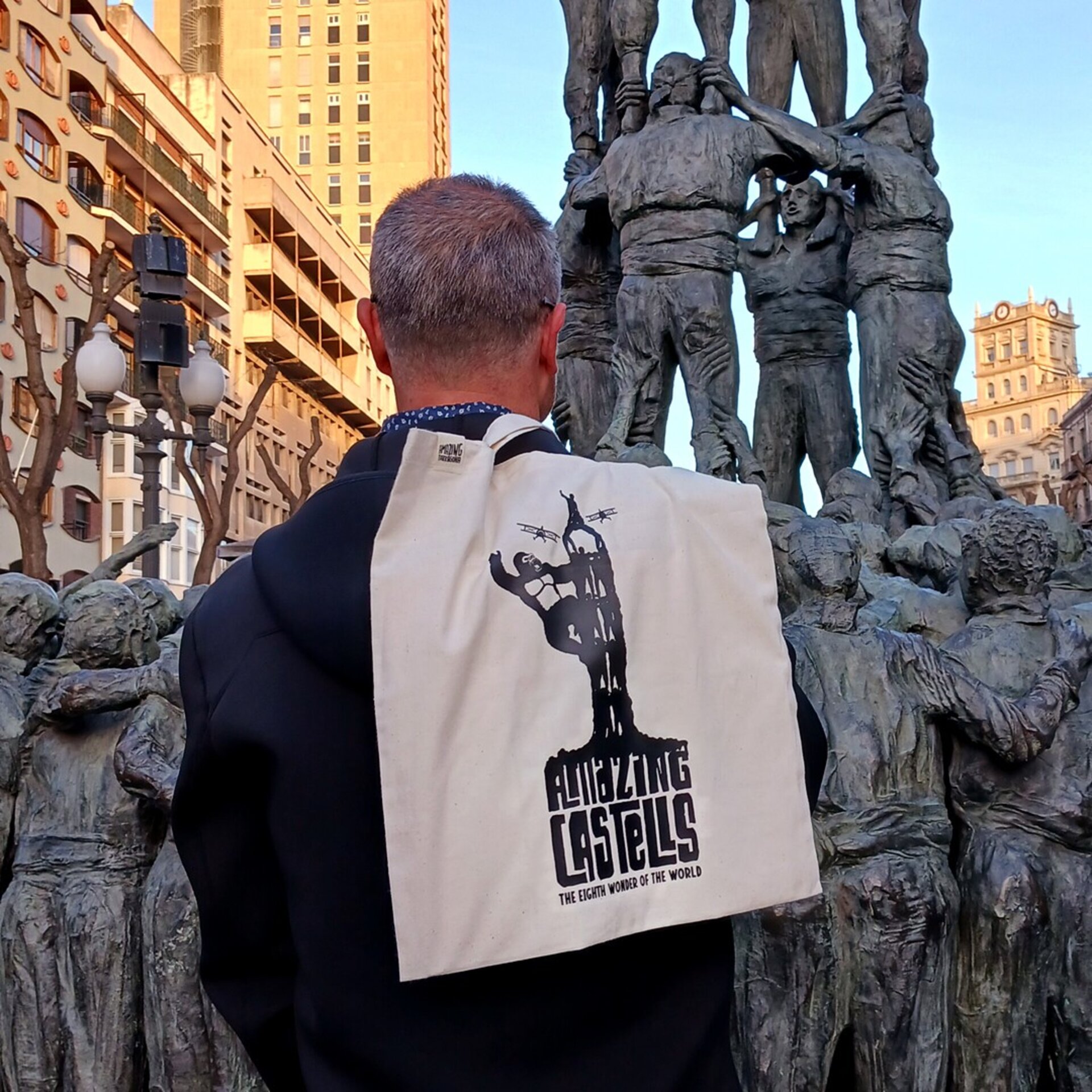 Tote bag King kong volia ser casteller - 2