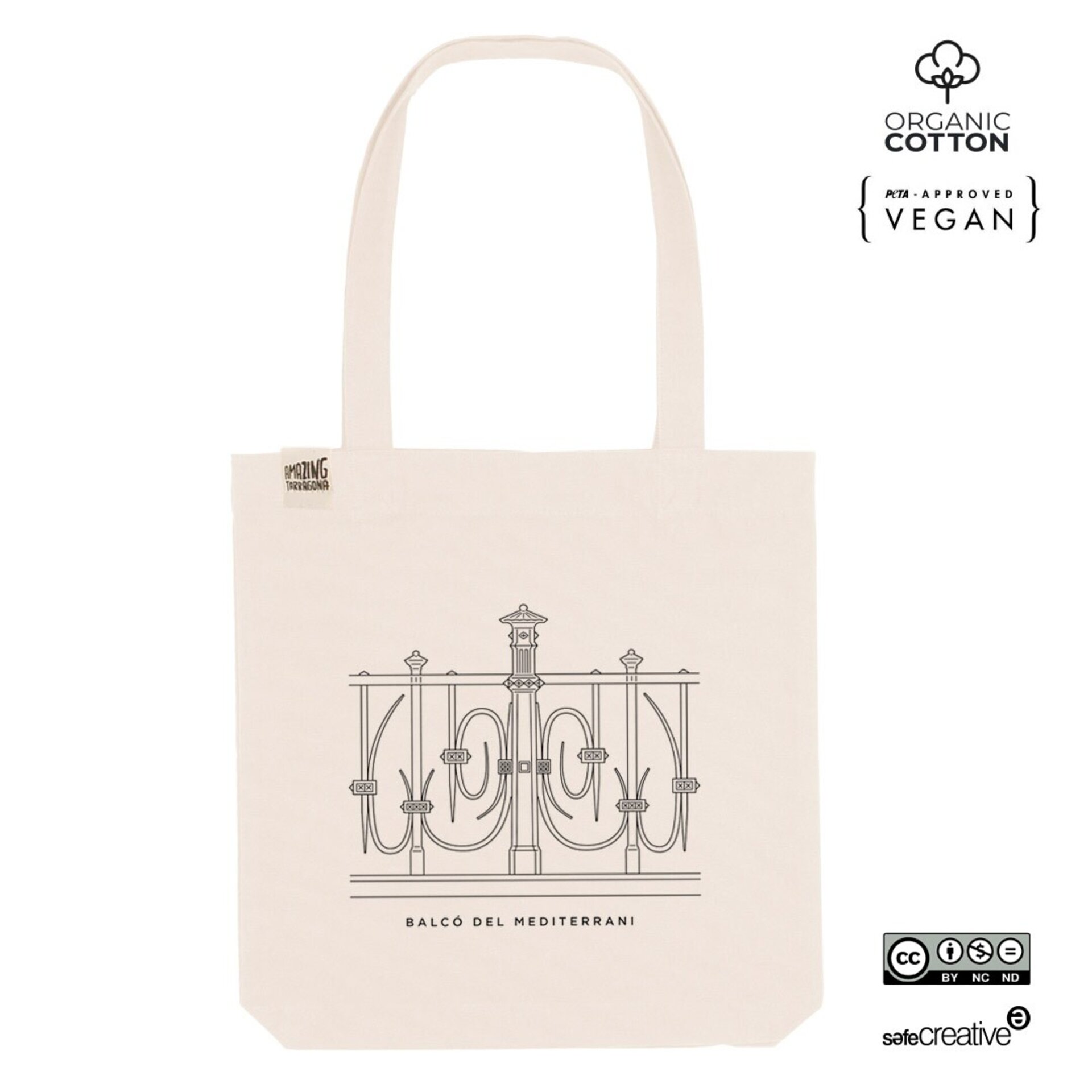 Tote bag Balcó del Mediterrani - 4