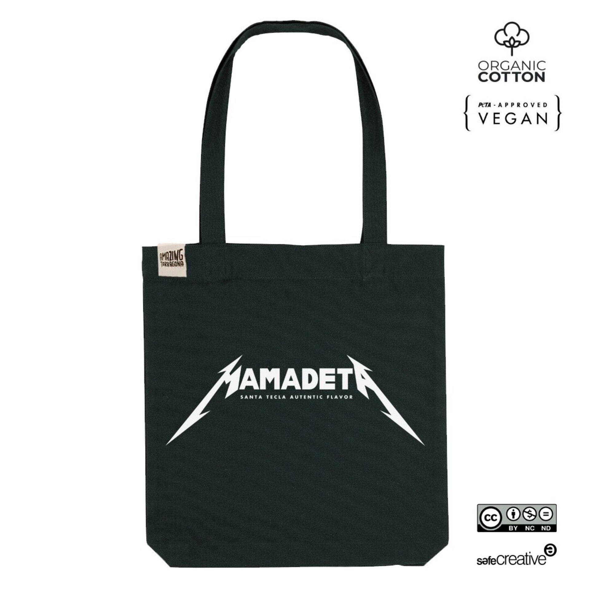 Tote bag Mamadeta Metallica style - 3
