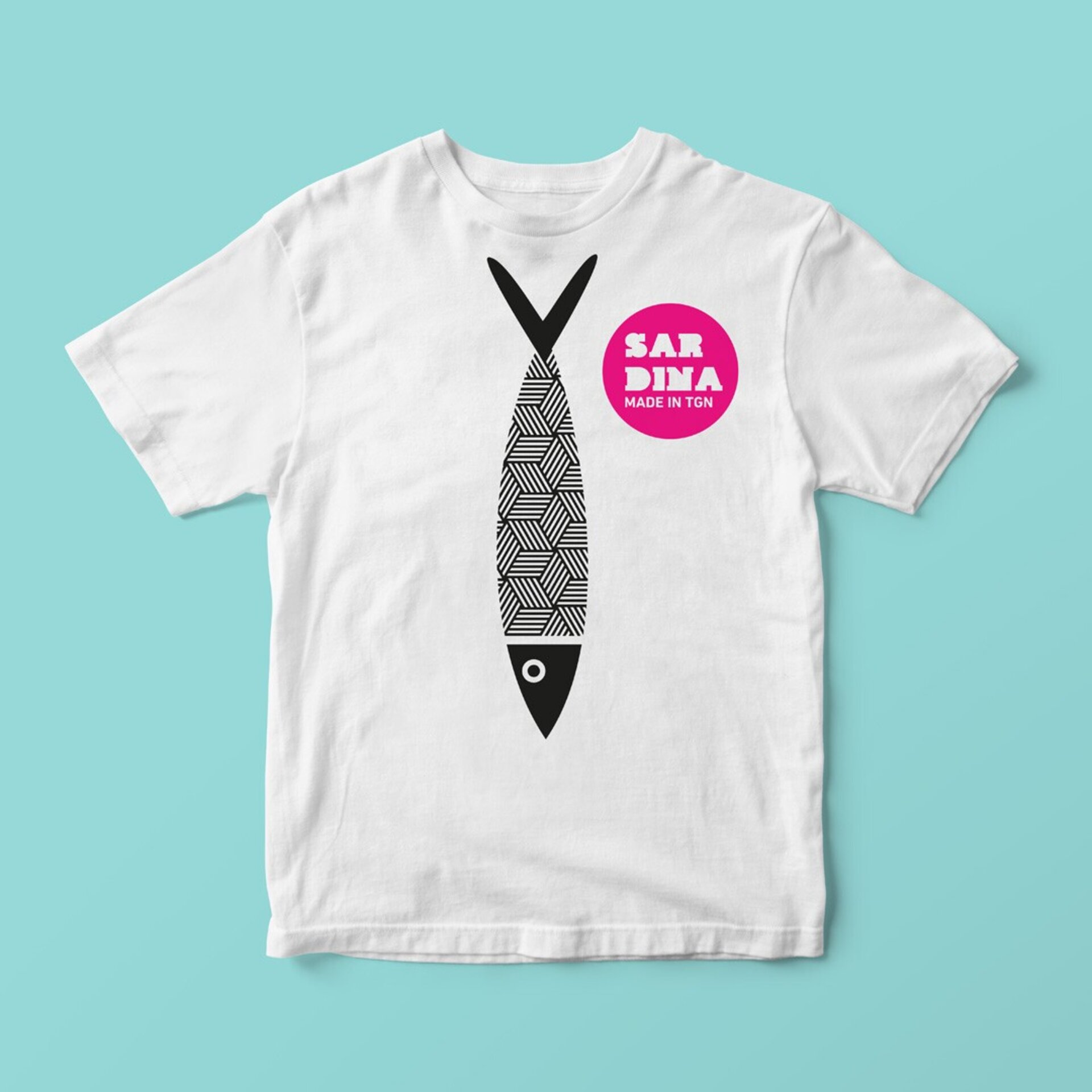 Samarreta Corbata Sardina de Tarragona kids - 2