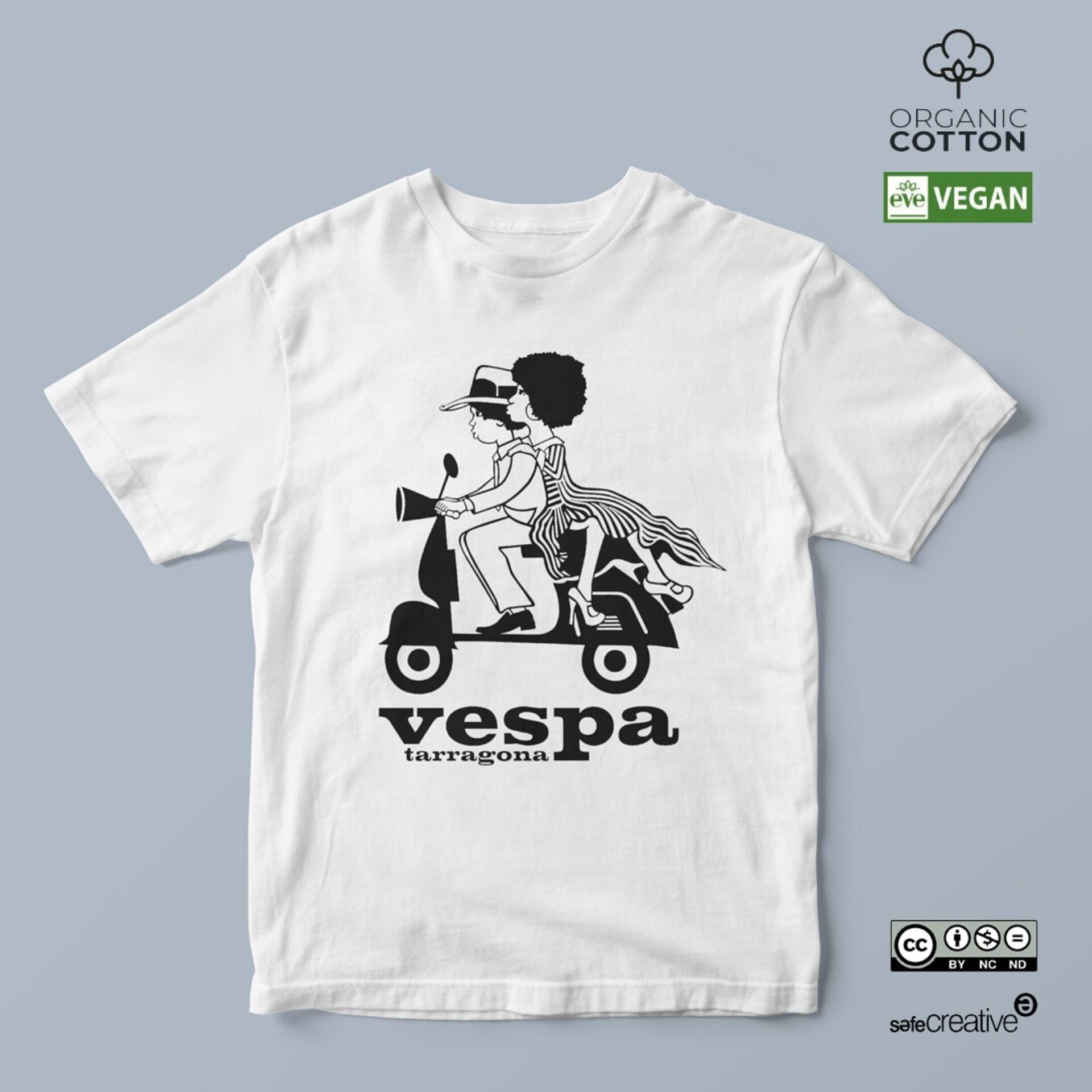 Samarreta Gegants Negritos de Tarragona en Vespa Kids - 2